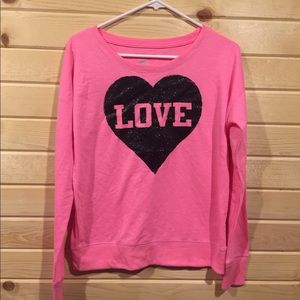 “Love” sweatshirt